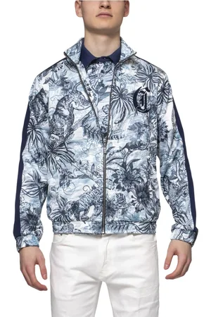 Roberto Cavalli Jassen, Heren, Veelkleurig, S, Jungle Print Sweatshirt