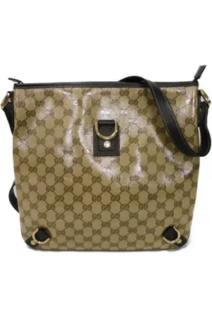 Gucci Pre-owned, Heren, , ONE Size, Pre-owned Canvas shoulder-bags