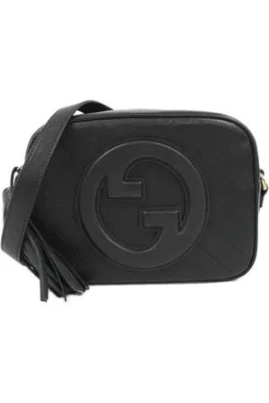 Gucci Pre-owned, Heren, Zwart, ONE Size, Leer, Pre-owned Leather gucci-bags