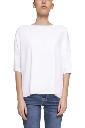 LIVIANA CONTI Blouses & Shirts, Dames, Wit, XS, Witte Kimono Overshirt Stijlvolle Blouse