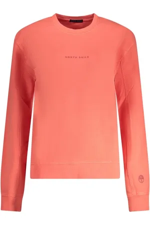 North Sails Sweatshirts & Hoodies, Dames, Roze, S, Katoen, Roze Katoenen Trui Chic Comfort