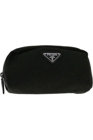 Prada Pre-owned, Dames, Bruin, ONE Size, Wol, Pre-owned Wool prada-bags