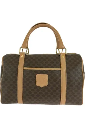 Céline Pre-owned, Dames, Bruin, ONE Size, Tweedehands Canvas handtassen
