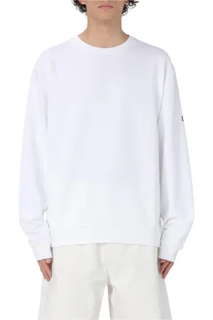 GCDS Sweatshirts & Hoodies, Heren, Wit, M, Katoen, Roze Sweatshirt met relaxte pasvorm