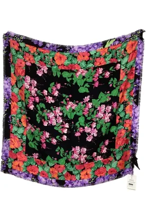 Gucci Pre-owned, Dames, Veelkleurig, ONE Size, Pre-owned Silk scarves