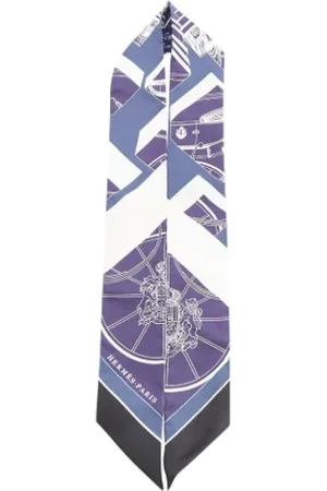 Hermès Pre-owned, Dames, Veelkleurig, ONE Size, Pre-owned Silk scarves