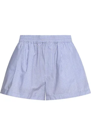 Dsquared2 Korte broeken, Dames, Blauw, S, Katoen, Shorts capsule Summer Lovers