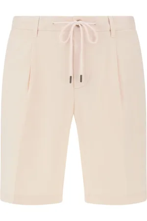 Boggi Milano Korte broeken, Heren, Roze, XL, Katoen, Stretch katoenen zomer Bermuda shorts