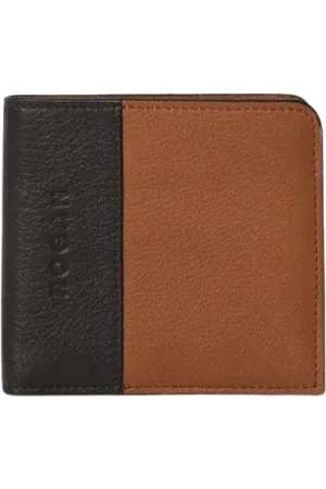 Hogan Accessoires, Heren, Bruin, ONE Size, Leer, Bruin Leren Portemonnee