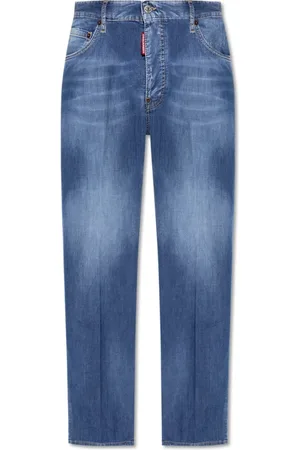 Dsquared2 Jeans, Heren, Blauw, S, Denim, Jeans 642 capsule Summer Lovers