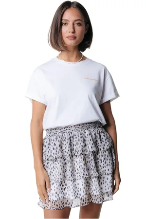 Colourful rebel Rokken, Dames, , M, Polyester, Cheetah Mini Rok Laag Rok