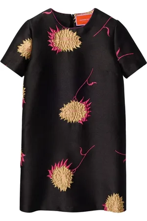 La DoubleJ Kleedjes, Dames, Zwart, S, Mini Swing Jurk