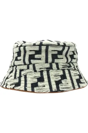 Fendi Pre-owned, Dames, Veelkleurig, ONE Size, Katoen, Pre-owned Cotton hats