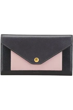 Céline Pre-owned, Dames, Zwart, ONE Size, Leer, Tweedehands leren portemonnees