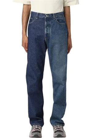 AMBUSH Jeans, Heren, Blauw, W31, Denim, Relaxed Fit Denim Jeans