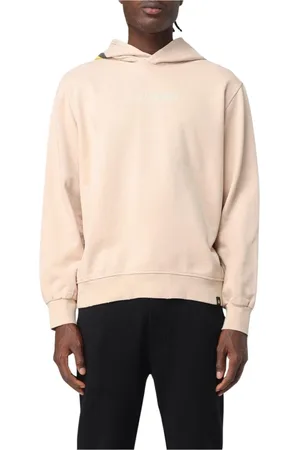 BARROW Sweatshirts & Hoodies, Heren, , M, Katoen, Stijlvolle Sand Sweatshirt Activewear