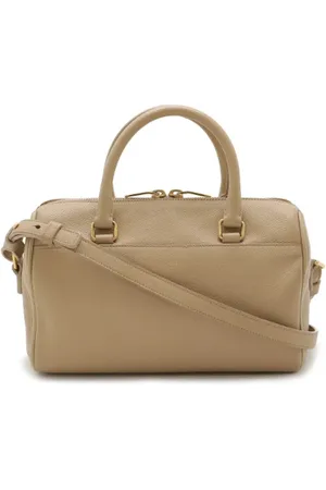 Saint Laurent Pre-owned, Dames, , ONE Size, Leer, Tweedehands leren handtassen
