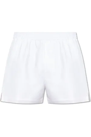 Dsquared2 Korte broeken, Heren, Wit, L, Linnen, Linnen shorts