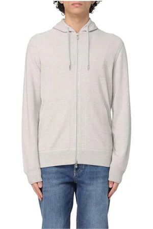 Brunello Cucinelli Sweatshirts & Hoodies, Heren, , M, Luxe Crew Neck Sweatshirt
