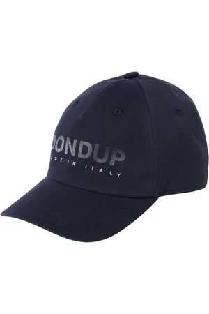 Dondup Accessoires, Heren, Blauw, ONE Size, Katoen, Blauwe Baseballpet Stijlvol Accessoire