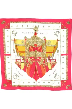 Hermès Pre-owned, Dames, Veelkleurig, ONE Size, Pre-owned Silk scarves