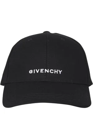 Givenchy Accessoires, Heren, Zwart, ONE Size, Geborduurd Logo Baseball Cap Stijlvolle Hoed