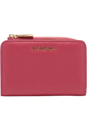 Coccinelle Accessoires, Dames, Roze, ONE Size, Ritsportemonnee