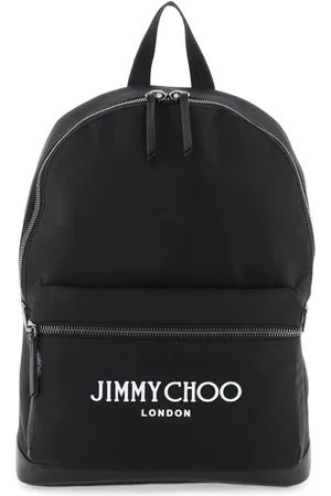Jimmy Choo Tassen, Heren, Zwart, ONE Size, Nylon, Stijlvolle 