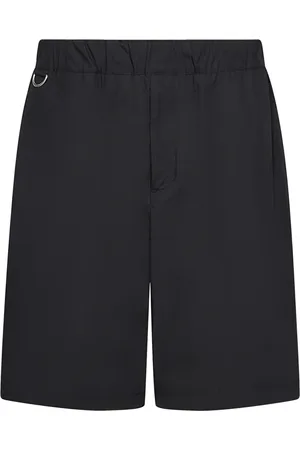 LOW BRAND Korte broeken, Heren, Zwart, L, Katoen, Zwarte Bermuda Shorts voor Mannen
