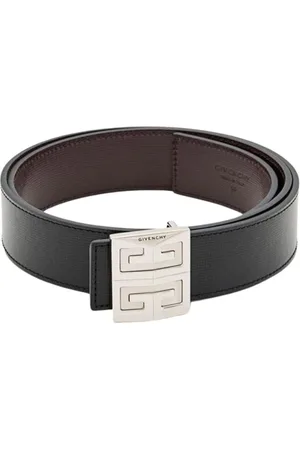 Givenchy Accessoires, Heren, Zwart, 90 CM, Leer, Luxe Zwart Leren Riem