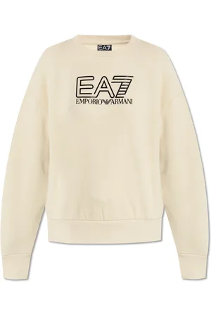 EA7 Sweatshirts & Hoodies, Dames, , XS, Katoen, Sweatshirt met bedrukt logo