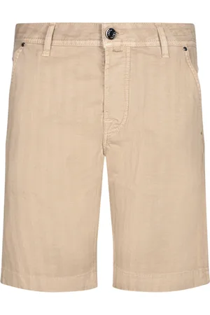 Jacob Cohen Korte broeken, Heren, , W38, Katoen, Katoen Chambray Bermuda Shorts
