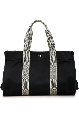 Hermès Pre-owned, Dames, Zwart, ONE Size, Pre-owned Canvas totes