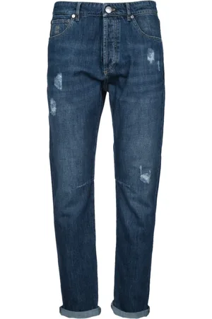 Brunello Cucinelli Jeans, Heren, Blauw, 5Xl, Denim, Klassieke Denim Jeans voor Dagelijks Gebruik