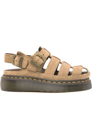 Dr. Martens Schoenen, Dames, , 40 EU, Sandalen met kooi-ontwerp en gespsluiting