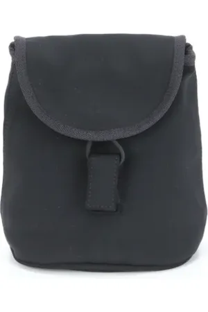Miu Miu Pre-owned, Dames, Zwart, ONE Size, Pre-owned Fabric handbags