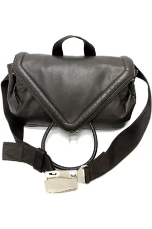 Bottega Veneta Pre-owned, Dames, Bruin, ONE Size, Leer, Pre-owned Leather crossbody-bags