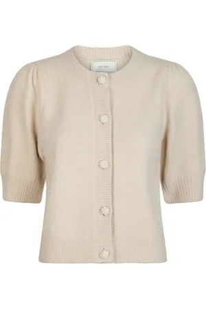 Neo Noir Truien, Dames, , L, Wol, Deco Knit Cardigan