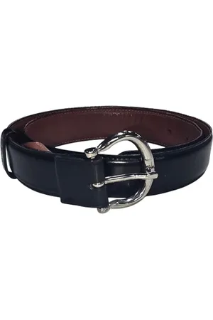 Céline Pre-owned, Dames, Zwart, ONE Size, Leer, Pre-owned Leather belts
