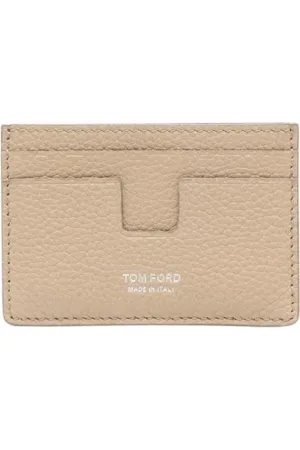 Tom Ford Accessoires, Heren, , ONE Size, Leer, Luxe Kaarthouder Portemonnee