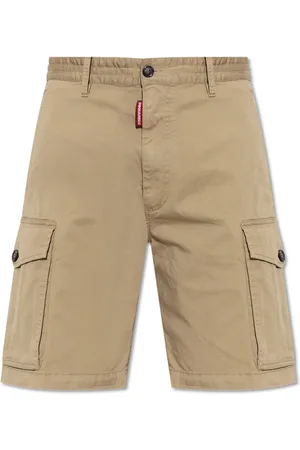 Dsquared2 Korte broeken, Heren, Groen, S, Katoen, Shorts capsule Summer Lovers