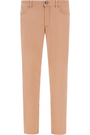 Boggi Milano Jeans, Heren, Rood, W31, Katoen, Stretch Katoen/Tencel Jeans