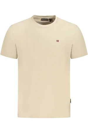 Napapijri Tops, Heren, , L, Katoen, Katoenen Heren T-shirt