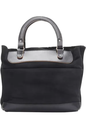 Marni Pre-owned, Dames, Zwart, ONE Size, Leer, Tweedehands leren handtassen