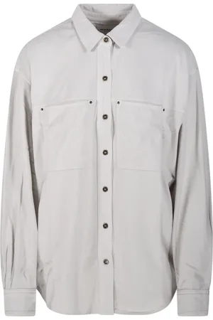 Isabel Marant Blouses & Shirts, Dames, , S, Katoen, Ecru Raquel Shirt