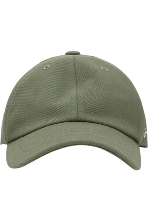 Jacquemus Accessoires, Heren, Groen, ONE Size, Katoen, Stijlvolle Baseballpet in Kaki