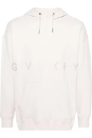 Givenchy Sweatshirts & Hoodies, Heren, , S, Katoen, Paris Logo Hoodie Relaxte Pasvorm