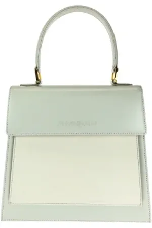 Saint Laurent Pre-owned, Dames, Blauw, ONE Size, Leer, Tweedehands leren handtassen