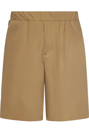 LOW BRAND Korte broeken, Heren, Bruin, M, Beige Bermuda Shorts Ss 25