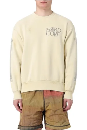 ARIES Sweatshirts & Hoodies, Heren, , S, Katoen, Moderne Crew Neck Sweatshirt in